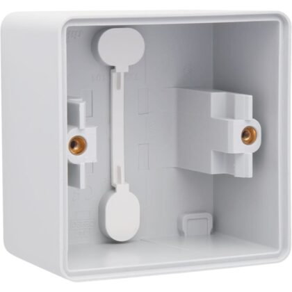 NIKO Hydro spuitwaterdichte opbouwdoos met 2 ingangen voor 1 functie 700-83101