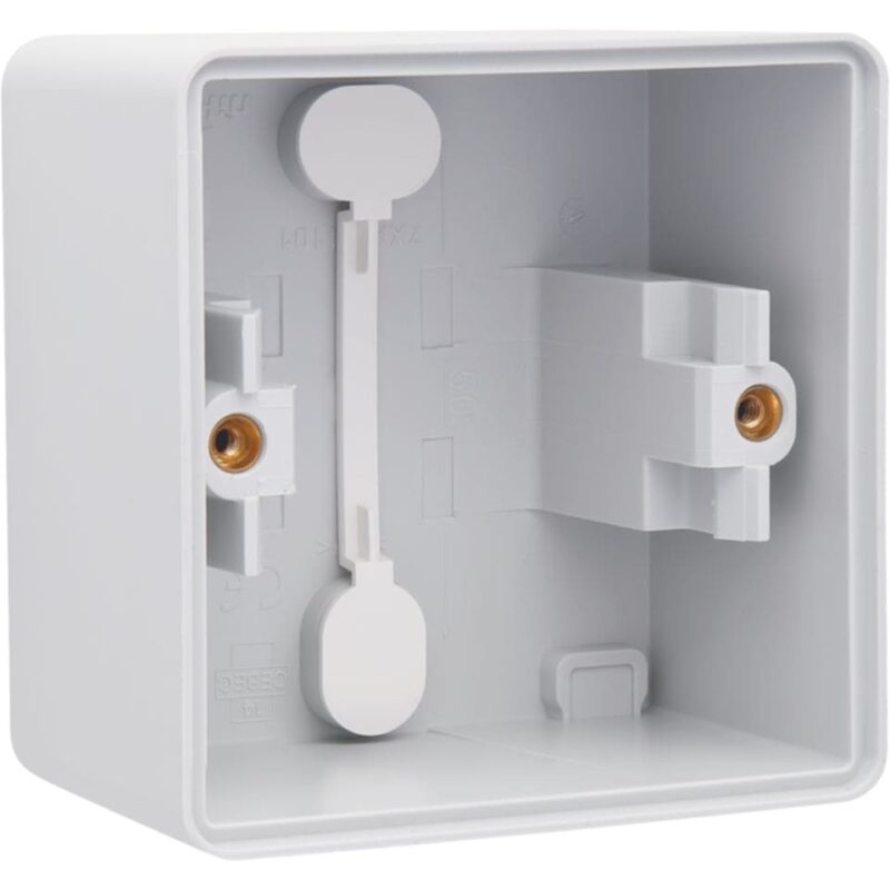 NIKO Hydro spuitwaterdichte opbouwdoos met 2 ingangen voor 1 functie 700-83101
