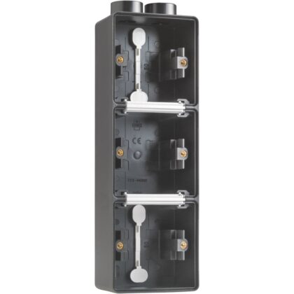 NIKO Hydro spuitwaterdichte 3-voud. opbouwdoos