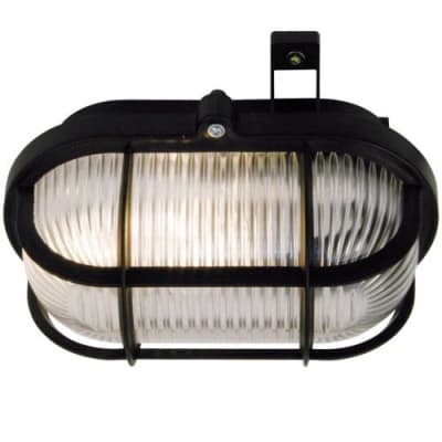 NORDLUX Skotlampe hublot max.60W E27 IP44 zwart 17051003