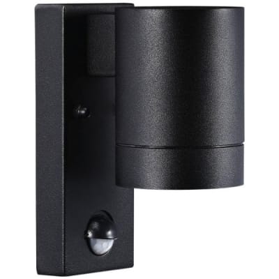 NORDLUX Tin Maxi Sensor Wall Metal/Glass Black 21509103