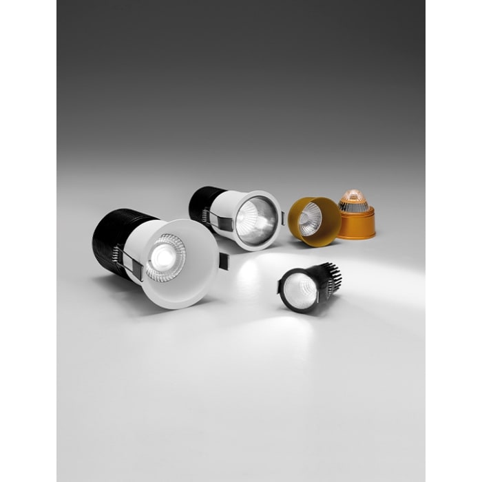 NOVALUX Kone TND LED 10W 3000K 592lm excl driver 350/500mA 36° zwart NOV103601.02