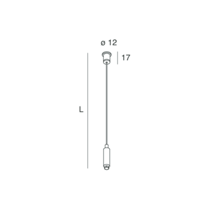 NOVALUX HERO: SUSPENSION CABLE FOR START AND END PROFILE (1 PC) NOV108685.99