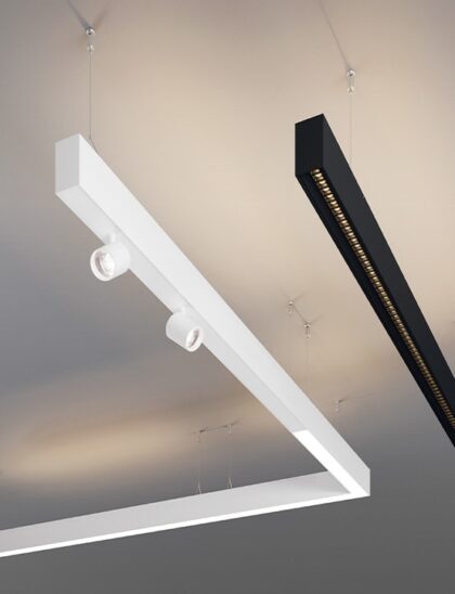 NOVALUX HERO B: LINEAR LED PROFILE SUSPENDED DIRECT/INDIRECT LIGHT EMISSION PUSH-DIMM 91 NOV108781.01