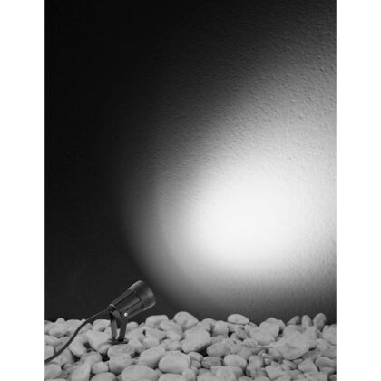 NOVALUX PEAK: OUTDOOR SPOT 4W 220/240V 3000K IP65 24° BLACK NOV109301.02