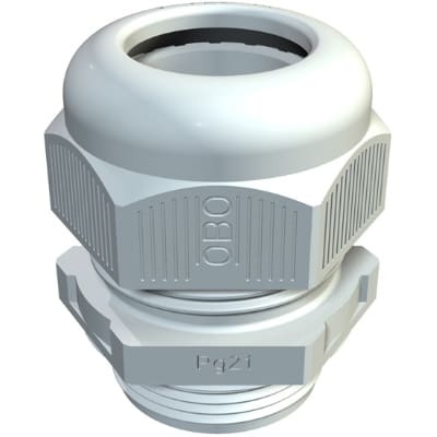 OBO BETTERMANN Wartel V-TEC PG 7 lichtgrijs - polyamide 2024705