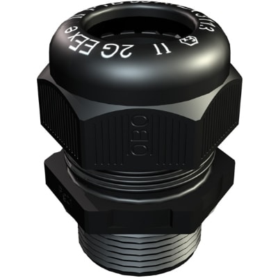 OBO BETTERMANN Wartel V-TEC Ex M zwart M 25 - polyamide 2050331