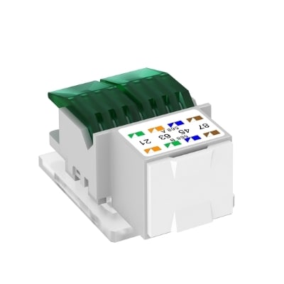 OBO BETTERMANN Aansluitmodule 45mm 1x RJ45 CAT.5 onafgeschermd 6117337