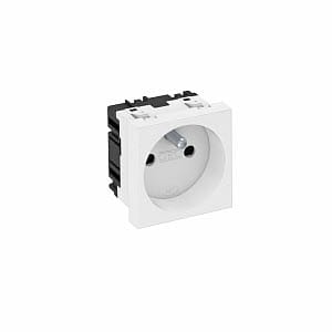 OBO BETTERMANN STOPCONTACT 45MM 1x 90° WIT 6120152