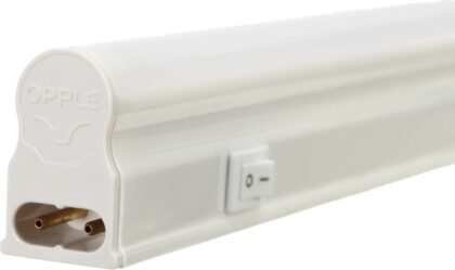 OPPLE Led T5 batten opbouwarmatuur schakelaar - 900mm - 11W - 950lm - 3000K - blister 140043902