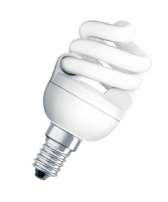 OSRAM Dulux Pro Micro Twist 11W 825 2500K warm comfort 220-240V E14 4008321986085