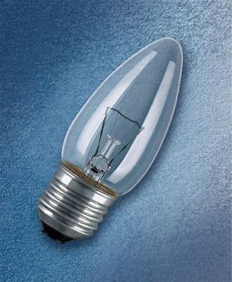 OSRAM Classic B standaard kaars helder 25W 230V E27 Ø35mm 4050300332246