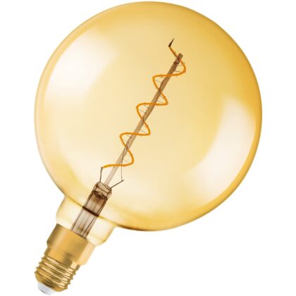 OSRAM Vintage 1906 LED CLASSIC Globe Dimmable 4W 820 Gold E27 4058075269729