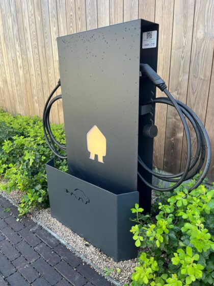 Ohmy Aanrijdbeveiliging - Smappee EV Base - Smappeegrijs OHM/003/002/RAL7021