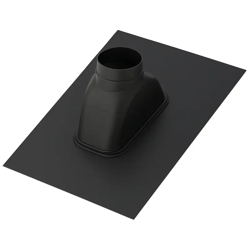 Orcon FX Easy doorvoerpan 125mm zwart Ventiline (ex VI547) 100064631700
