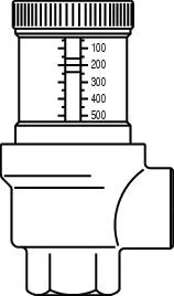 Oventrop Drukverschilregelaar Oventrop DN25 5-50kPa PN10 messing 1085208
