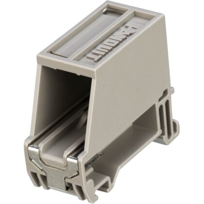 PANDUIT Mini-Com DIN Shielded Rail Mount Adapter mounts to standard 35mm DIN rail CADIN1IG-S