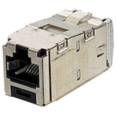 PANDUIT Category 5e RJ45 8 position shielded module + integrated shield CJS5E88TGY