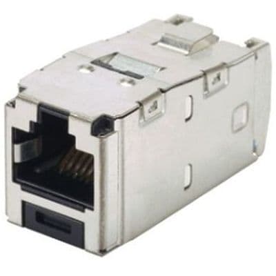 PANDUIT Category 6 RJ45 8 position shielded module + integrated shield CJS688TGY