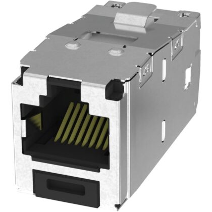 PANDUIT Category 6A 10G RJ45 8 position shielded module + integrated shield(pack 24 pcs) CJS6X88TGY-24
