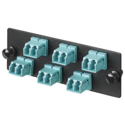 PANDUIT LC FAP module voor 6 singlemode duplex adapters FAP6WBUDLCZ