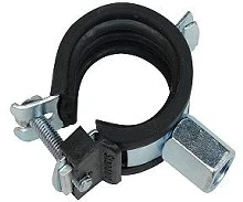 Rapid metalen beugel met rubberinlage M8 40 - 43 mm PC0042