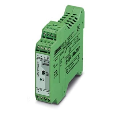 PHOENIX CONTACT Primair geschakelde MINI-DC/DC-converters voor railmontage