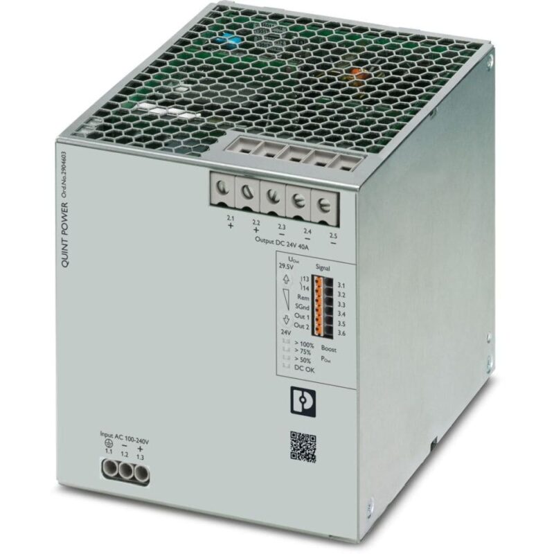 PHOENIX CONTACT Primair geschakelde voeding QUINT POWER met instelbare uitgangskarakteristiek