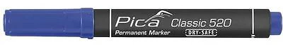 Pica Classic 520 permanent marker stift - blauw PIC52041