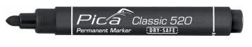 Pica Classic 520 permanent marker stift - zwart PIC52046