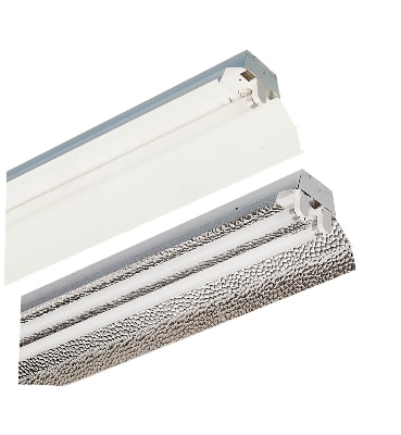 PIL RFI Industrieel opbouwtoestel met wit gelakte reflector 2x18W inductief 14-00065