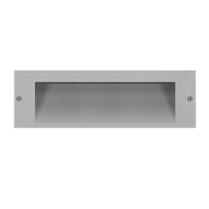 PIL INSERT+ 2 LED - wand inbouw - 10W - 3000K - IP65 - 284x88x3+56mm - grijs 304122