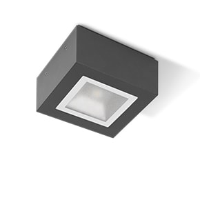 PIL MIMIK 10 CEILING TECH LED - plafond armatuur - 10W - 3000K - 715lm - IP65- antra 304877