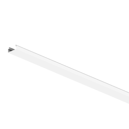 PIL TRY - blind deksel in PC - lengte 1435mm - wit 310553