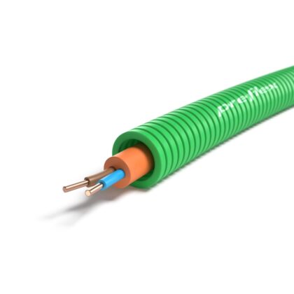 PREFLEX SAFE Preflex safe voorbedrade buis 16mm LS0H groen + installatie RF1H30 2X1