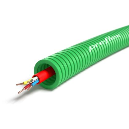 PREFLEX SAFE Preflex safe voorbedrade buis 16mm LS0H groen + signalisatie SGG 4X0