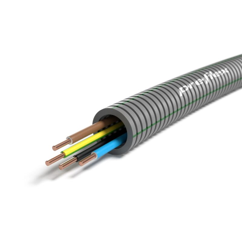 PREFLEX Preflex voorbedrade buis 16mm + VOB 4G1