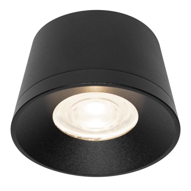 PSM LIGHTING ODILE opbouw plafondverlichting - rond - vast - down wit textuur ano 2942.ZXO.31MA.WW