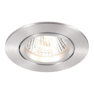 PSM LIGHTING Ø65 inbouwspot - rond - vast - met gu10 socket wit textuur FOCUS50.ES50.1M