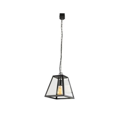 PSM LIGHTING POLO hanglamp met ketting en opbouwdoos zwart textuur W774.CH.32X