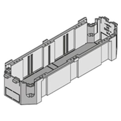 PUK Rechthoekige toestelbeker 226x74x46mm