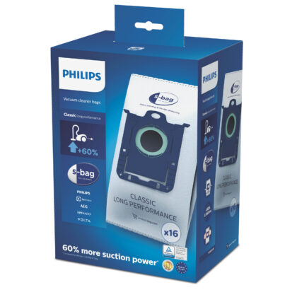Philips Consumer Stofzakset S-bag Long Performance 16st FC8021/05