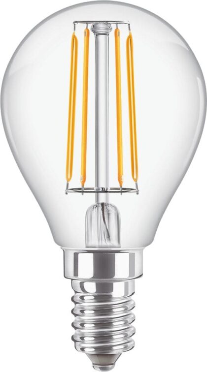 Philips Lighting CorePro LED kogellamp P45 4.3W 40W E14 2700K 470lm CRI80 15000h 8719514347304