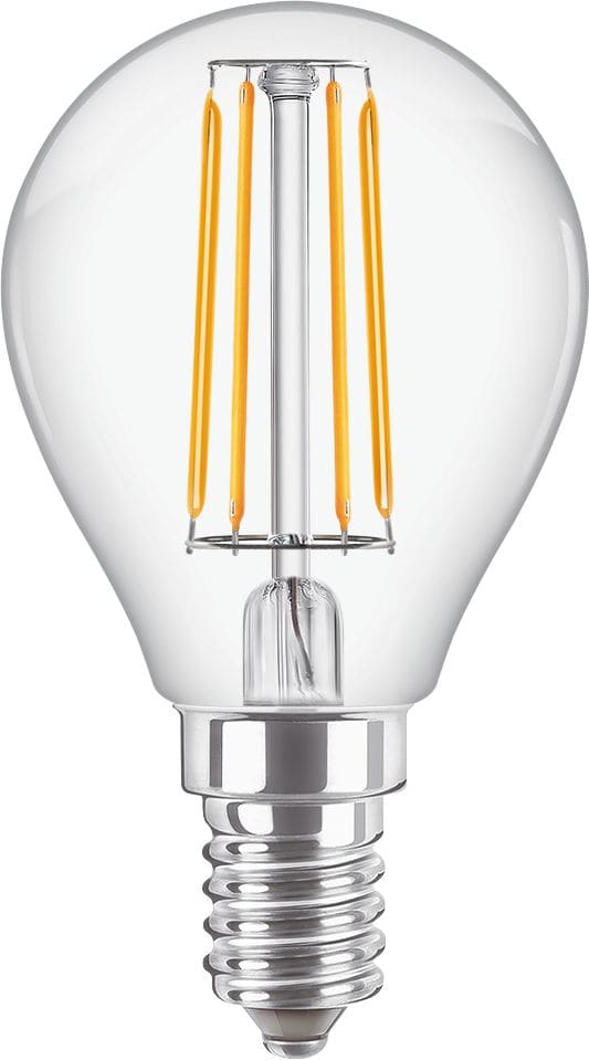 Philips Lighting CorePro LED kogellamp P45 4.3W 40W E14 2700K 470lm CRI80 15000h 8719514347304