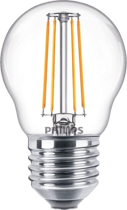 Philips Lighting CorePro LED kogellamp P45 4.3W 40W E27 2700K 470lm CRI80 15000h 8719514347328