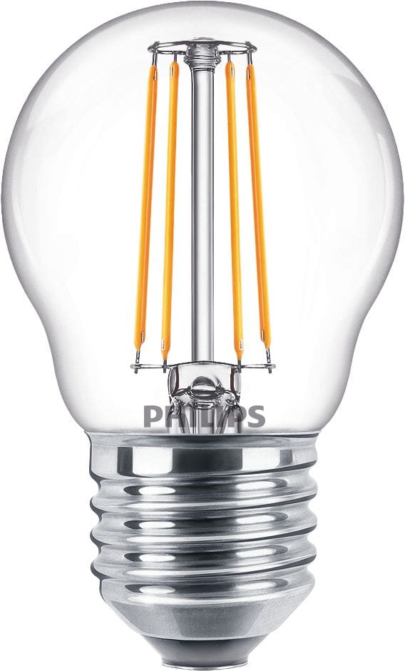Philips Lighting CorePro LED kogellamp P45 4.3W 40W E27 2700K 470lm CRI80 15000h 8719514347328