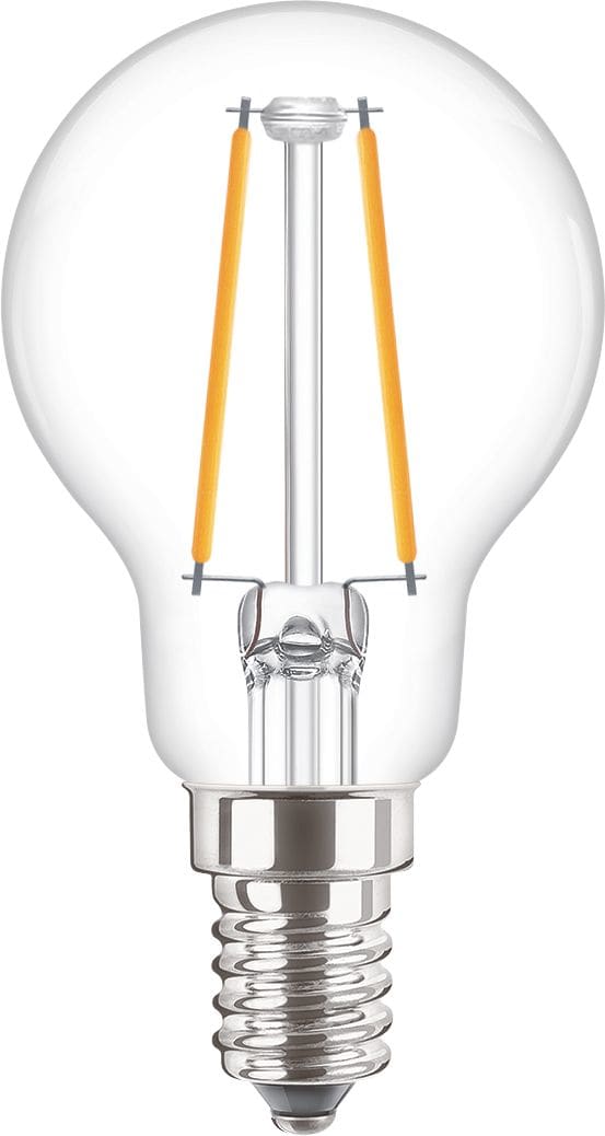 Philips Lighting CorePro LED kogellamp P45 2W 25W E14 2700K 250lm CRI80 15000h 8719514347748