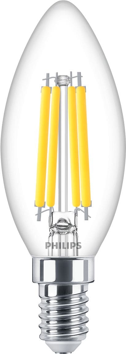 Philips Lighting MASTERValue LED kaarslamp B35 Dim 3.4W 40W E14 2700K 470lm CRI90 15000h 8719514355439