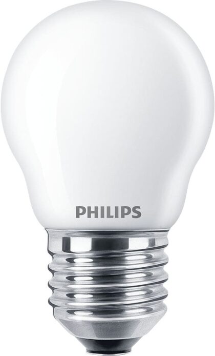 Philips Lighting MASTERValue LED kogellamp P45 Dim 3.4W 40W E27 2700K 470lm CRI90 15000h 8719514355538