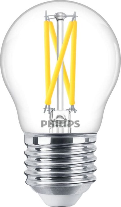Philips Lighting MASTER LED kogellamp P45 Dim 2.5W 25W E27 2200-2700K 340lm CRI90 25000h 8719514449398